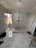 Bathroom tiling